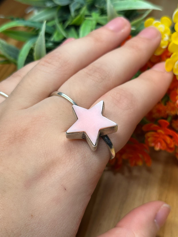 Pink Star Ring
