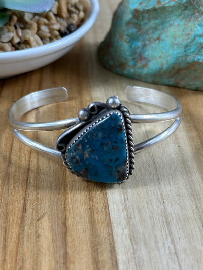 Kingman Single Stone Cuff