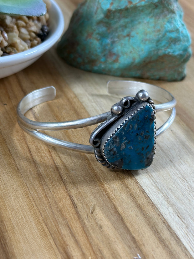 Kingman Single Stone Cuff