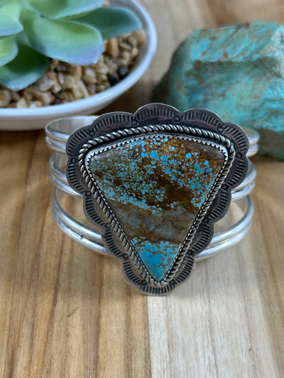 #8 Triangle Stone Cuff