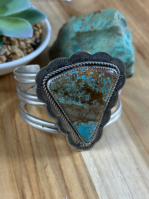 #8 Triangle Stone Cuff