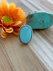 Turquoise Oval Ring