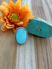 Turquoise Oval Ring