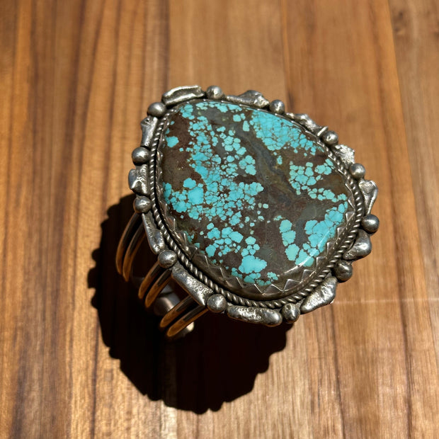 #8 Turquoise Single Stone Cuff