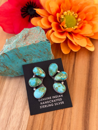 Sonoran Gold Half Cluster Earrings