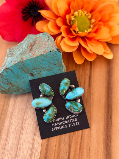 Sonoran Gold Half Cluster Earrings