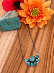 Kingman Cluster Necklace