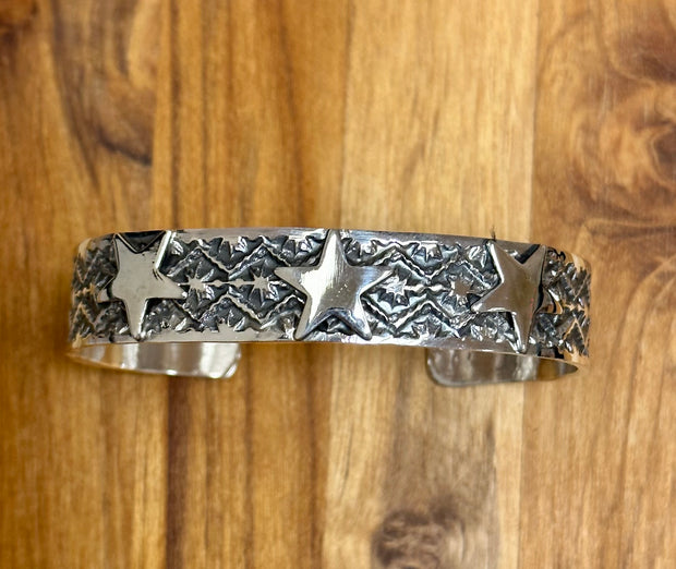 Sterling Silver Star Bracelet