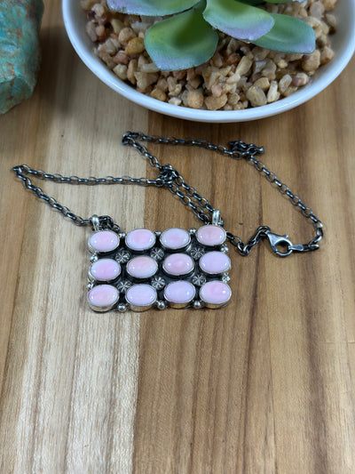 Pink Conch Necklace