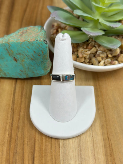 Unisex Multi Color Stone Ring