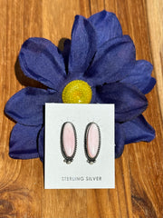 Pink Conch Earrings
