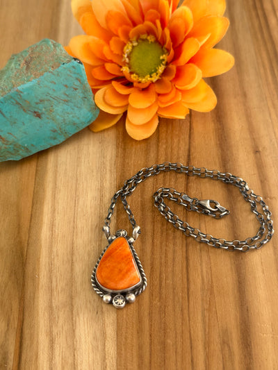 Spiny Stone Necklace