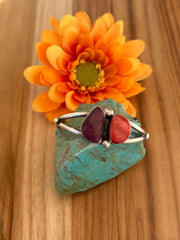Spiny 2 Stone Cuff