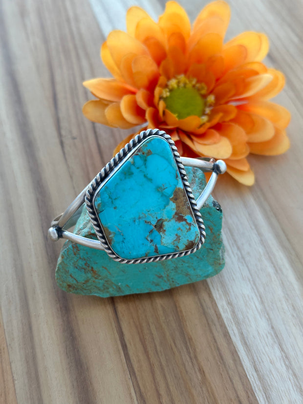 Kingman Mosaic Turquoise Bracelet