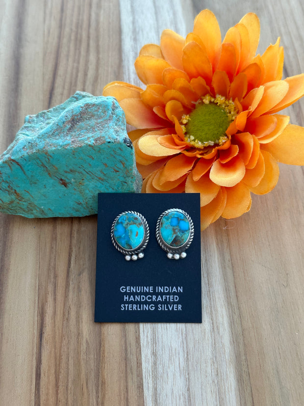 Turquoise Stud Earrings