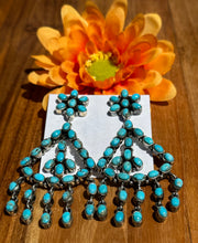 Kingman Turquoise Dangle Earrings