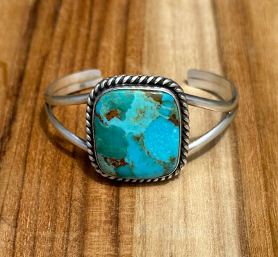 Kingman Mosaic Turquoise Bracelet