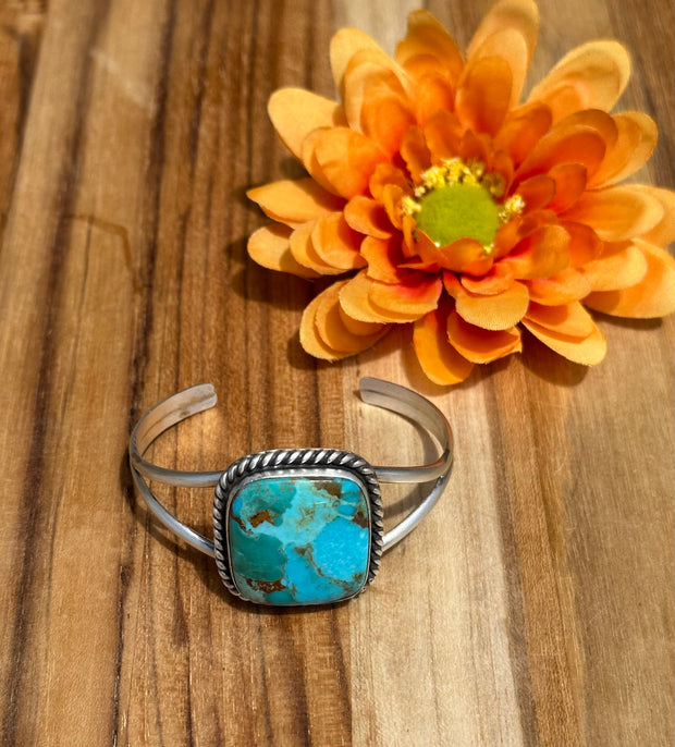 Kingman Mosaic Turquoise Bracelet