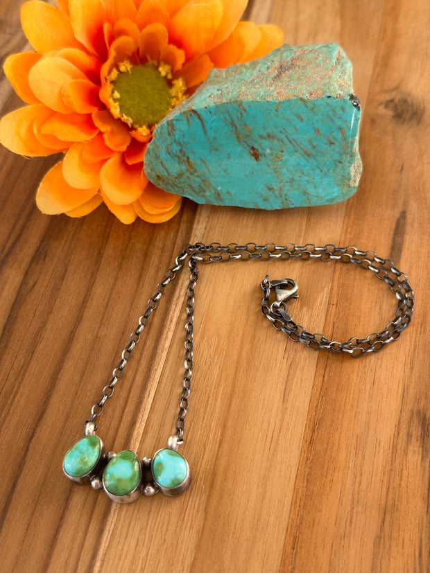 3 Stone Necklace