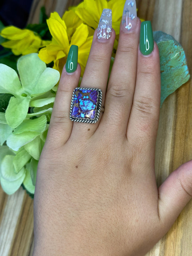 Purple Mojave Square Ring