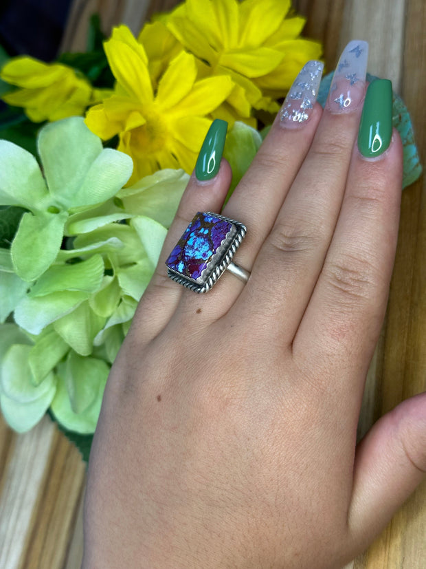 Purple Mojave Square Ring