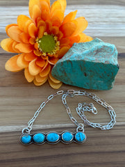 Kingman 5 Stone Necklace