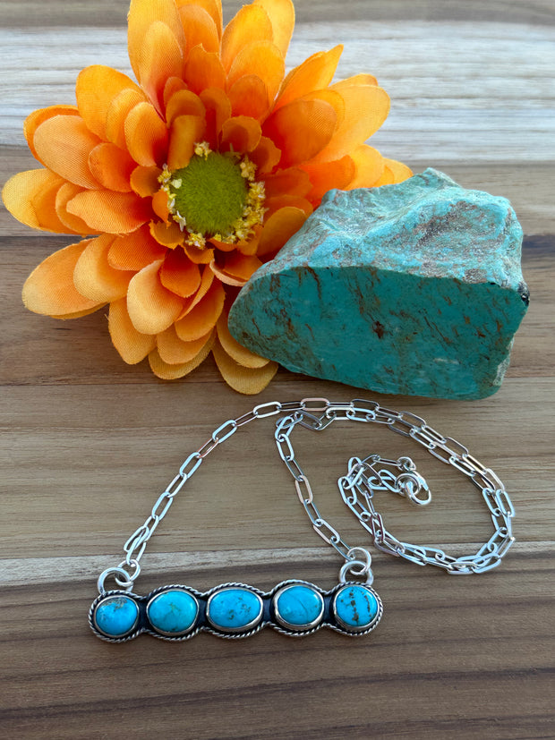 Kingman 5 Stone Necklace