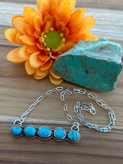 Kingman 5 Stone Necklace