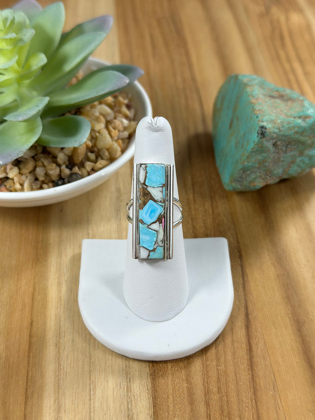 Cotton Candy Adjustable bar Ring
