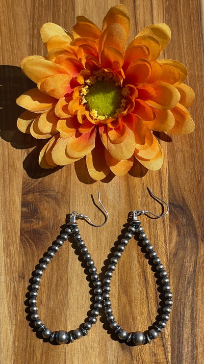 Navajo Style Bead Earrings