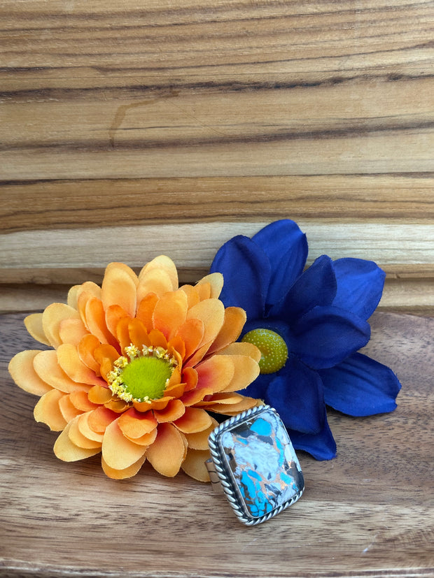 Kingman Crush Square Ring