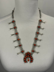 Coral Cluster Necklace