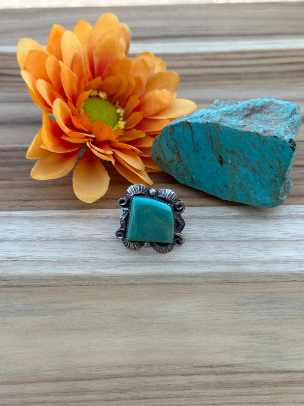 Kingman Turquoise Ring