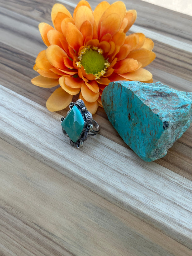 Kingman Turquoise Ring