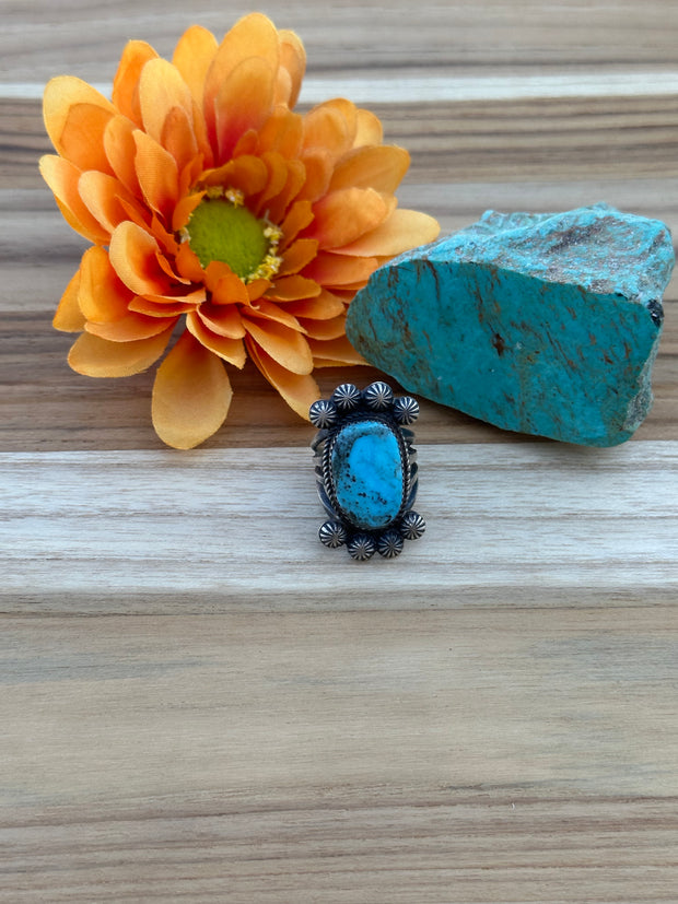 Kingman Turquoise Ring