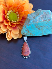 Orange Spiny Pendant