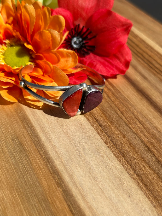 Spiny 2 Stone Cuff