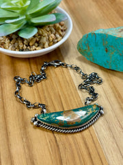 Royston Fixed Pendant Boat Necklace