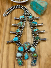 Royston Squash Blossom Necklace