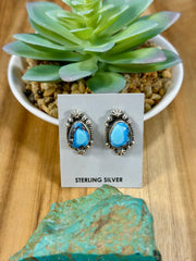 Golden Hills Squash Blossom Necklace & Earring Set