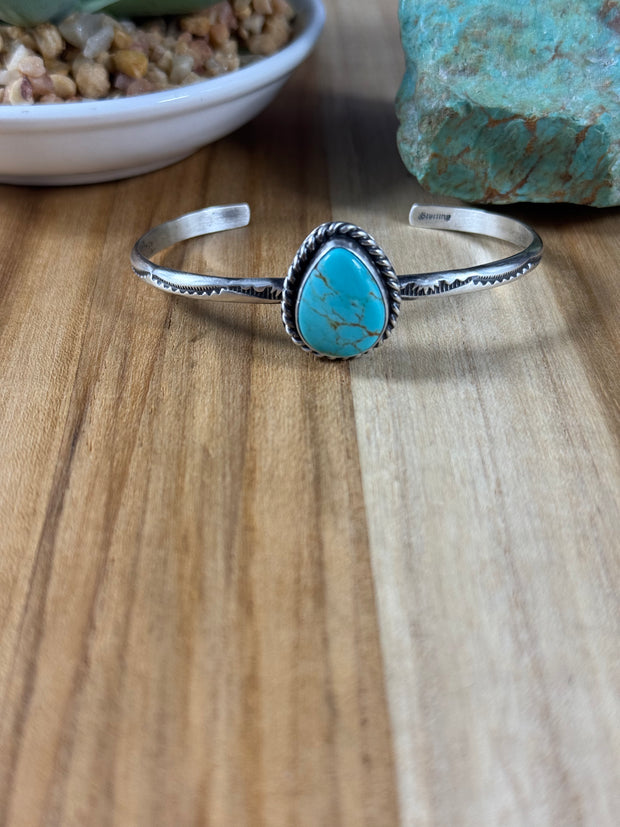 Single Stone Kingman Bracelet