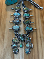 Royston Squash Blossom Necklace