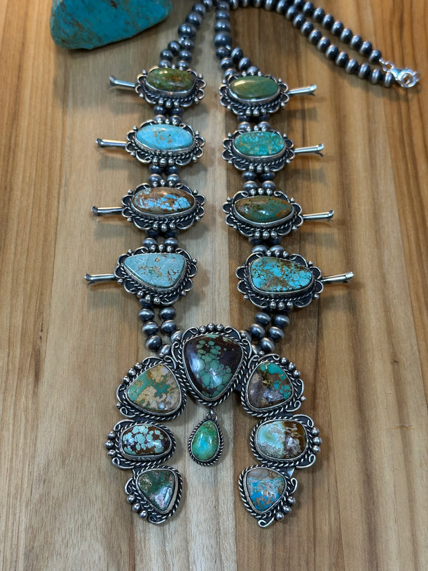 Royston Squash Blossom Necklace