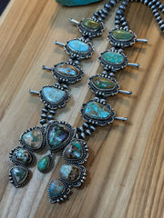 Royston Squash Blossom Necklace