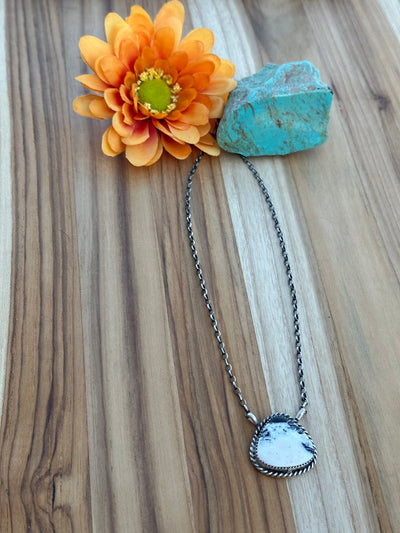 White Buffalo Necklace