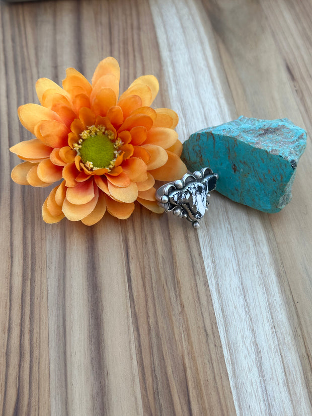 White Buffalo Cow Ring