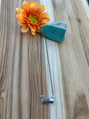 Orange Crush Bar Necklace