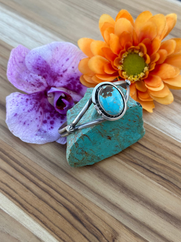Kingman Oval Stone Cuff