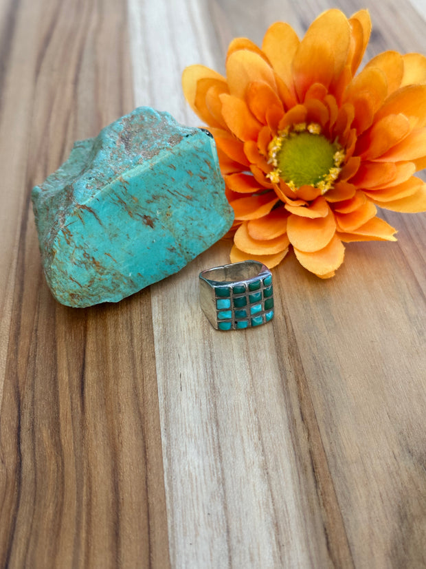 Turquoise Square Ring