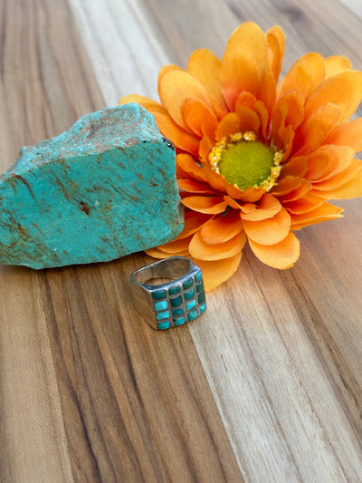 Turquoise Square Ring